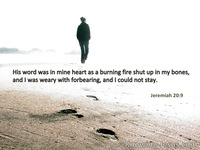 Jeremiah 20:9